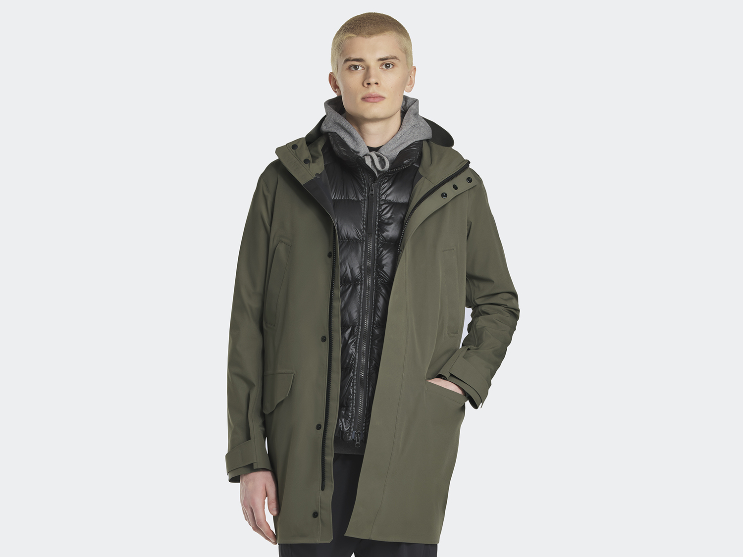 

Куртка-дождевик Canada Goose Barclay Black Label, Smokey Sage
