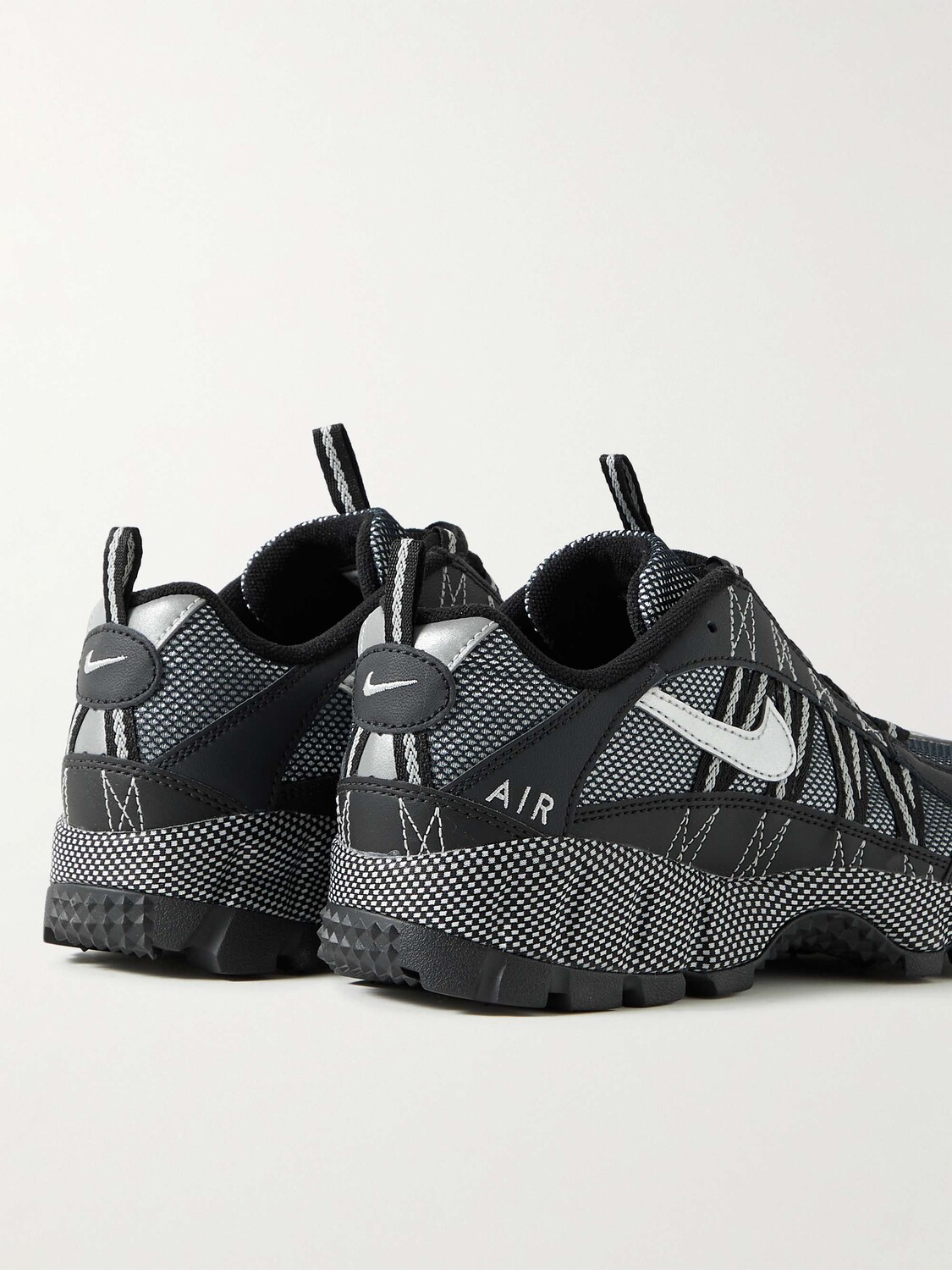 Сетчатые кроссовки Air Humara QS с кожаной отделкой NIKE, черный — фото 4