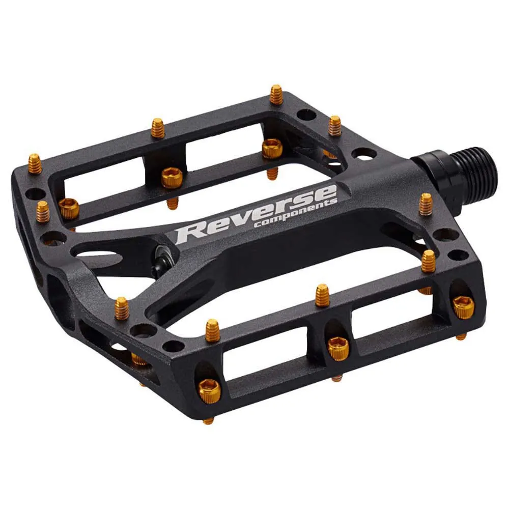 

Педали Reverse Components Black One, серебряный