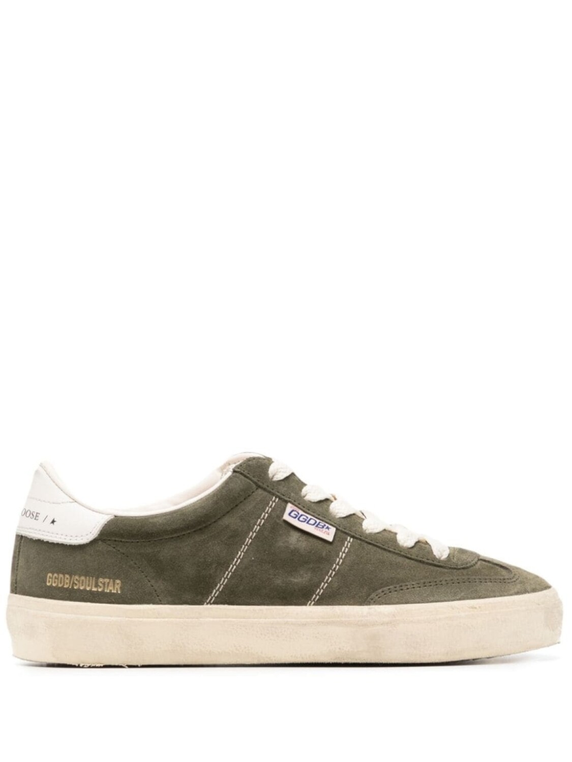 

Golden Goose кеды Soul Star, зеленый