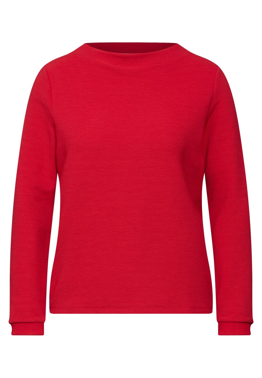 

Лонгслив STREET ONE Shirt, красный