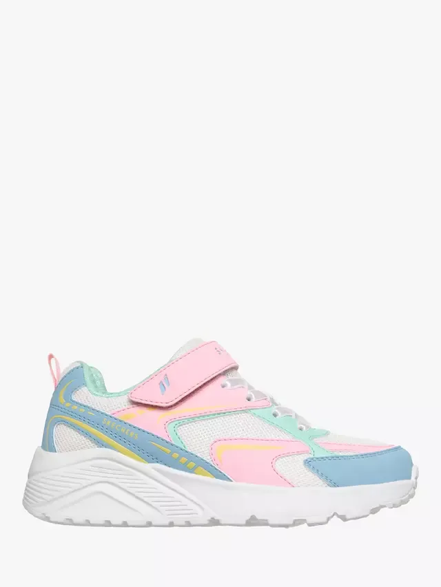 Детские кроссовки Street UNO Lite Vista Strike, белые/разноцветные Skechers