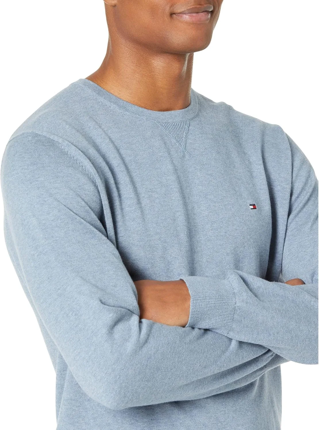 Толстовка Tommy Hilfiger мужская Solid Crewneck — фото 4