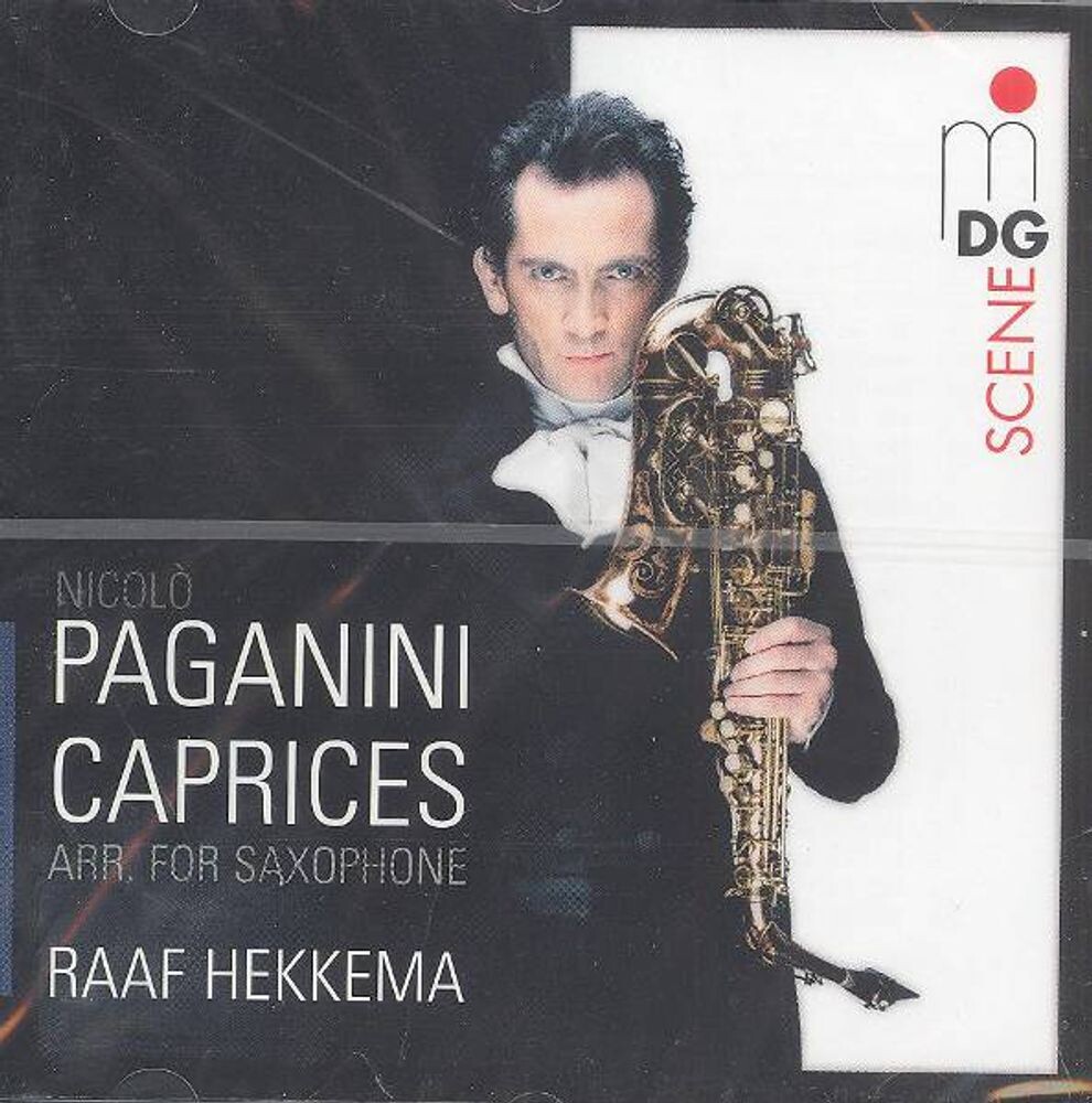 

Диск CD Paganini: Caprices Arr. For Saxophone [Import] - Niccolò Paganini, Raaf Hekkema