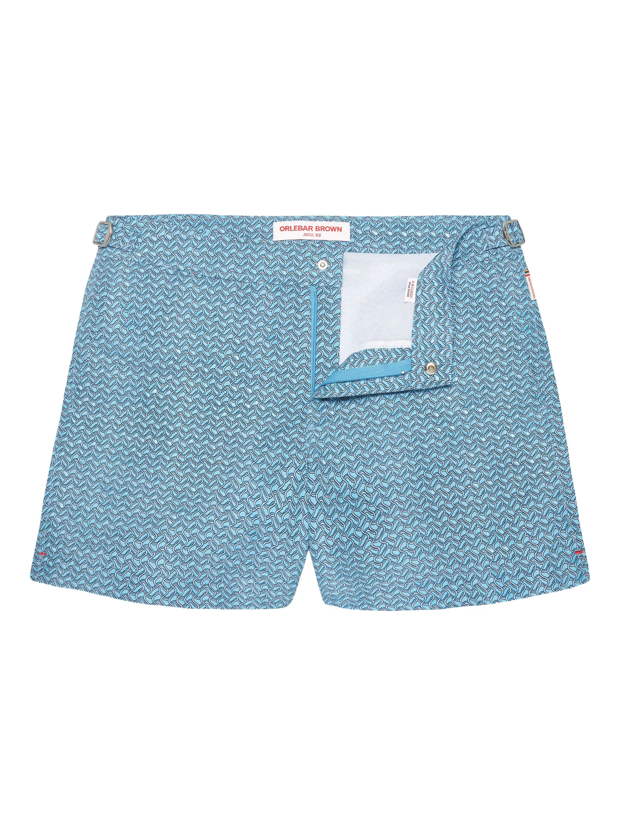 

Плавки-шорты Setter Riptide с принтом Orlebar Brown, синий