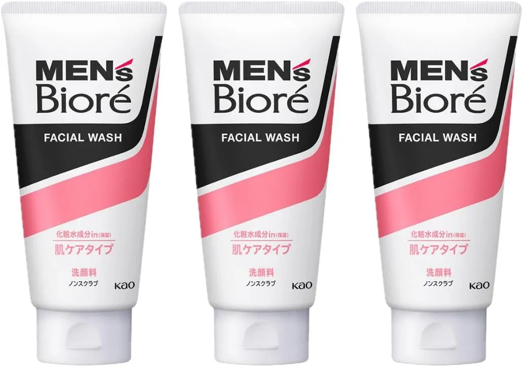 Набор средств для умывания Biore Skin Care Type, 3 шт, 130 г
