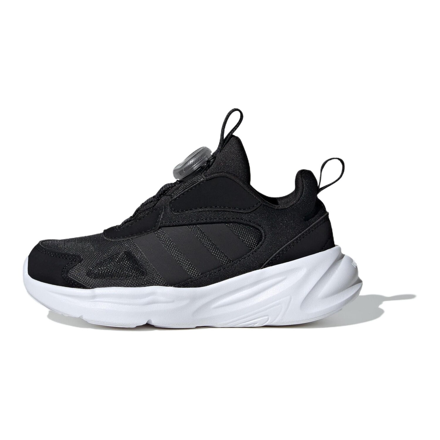 Кроссовки Ozelle Kids для бега для детей Adidas, цвет Black/Carbon Black — фото 3