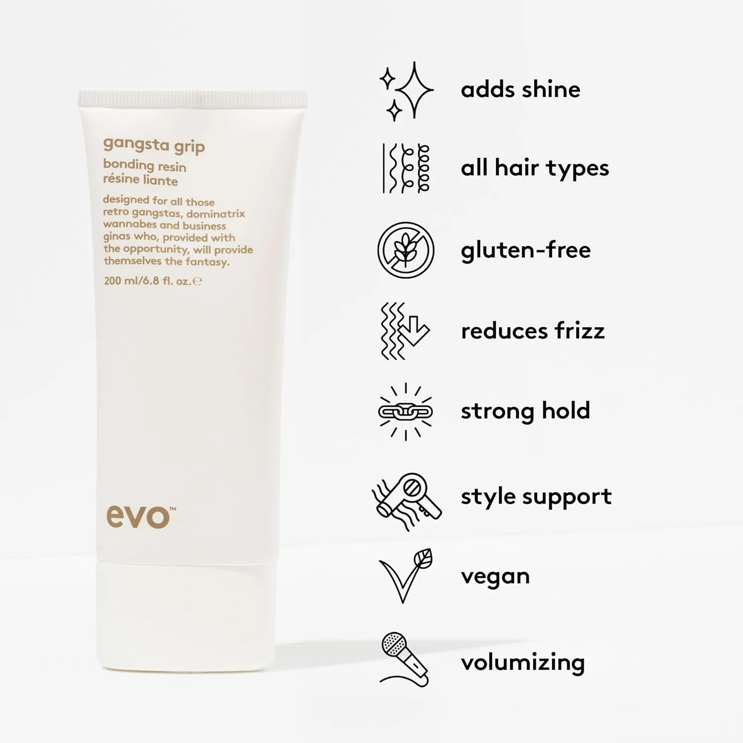 Гель для волос «Gangsta Grip Bonding Resin» от Evo Evo — фото 3