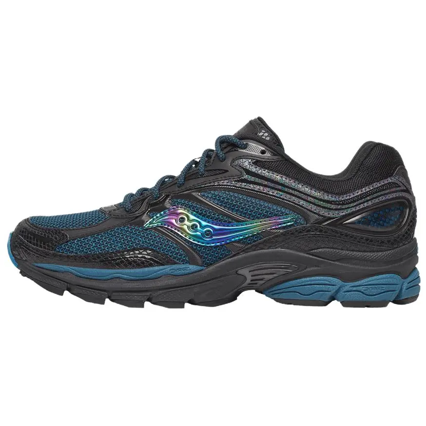 

Saucony Pro Grid Omni All in 9 Slip Resistant Abrasion Resistant Low top Running Shoes Unisex Black