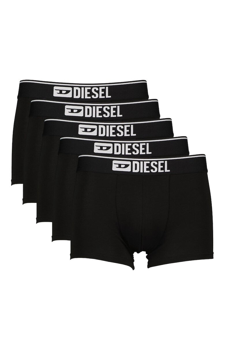 

Боксеры с логотипом - 3 пары Diesel, черный
