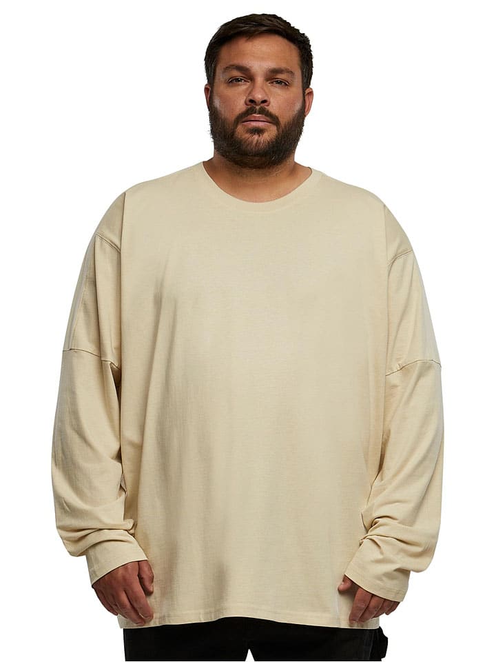 

Urban Classics Лонгслив с длинными рукавами бежевого цвета
