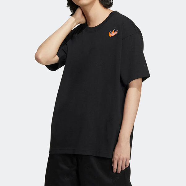 Футболка adidas originals Outdoor Scatter Tee 'Black', черный — фото 2