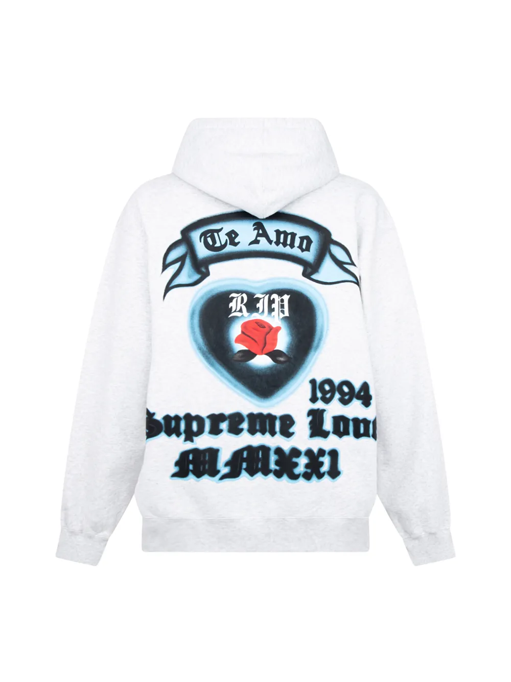 Худи  Love Supreme, белый — фото 2