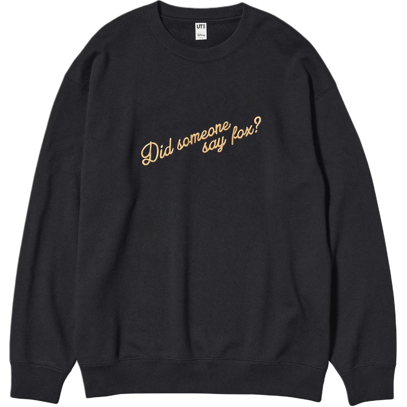 

Fengkuangdongwucheng, Lianmingkuan Zootopia, Collaboration FW25 Толстовка Мужская UNIQLO, черный