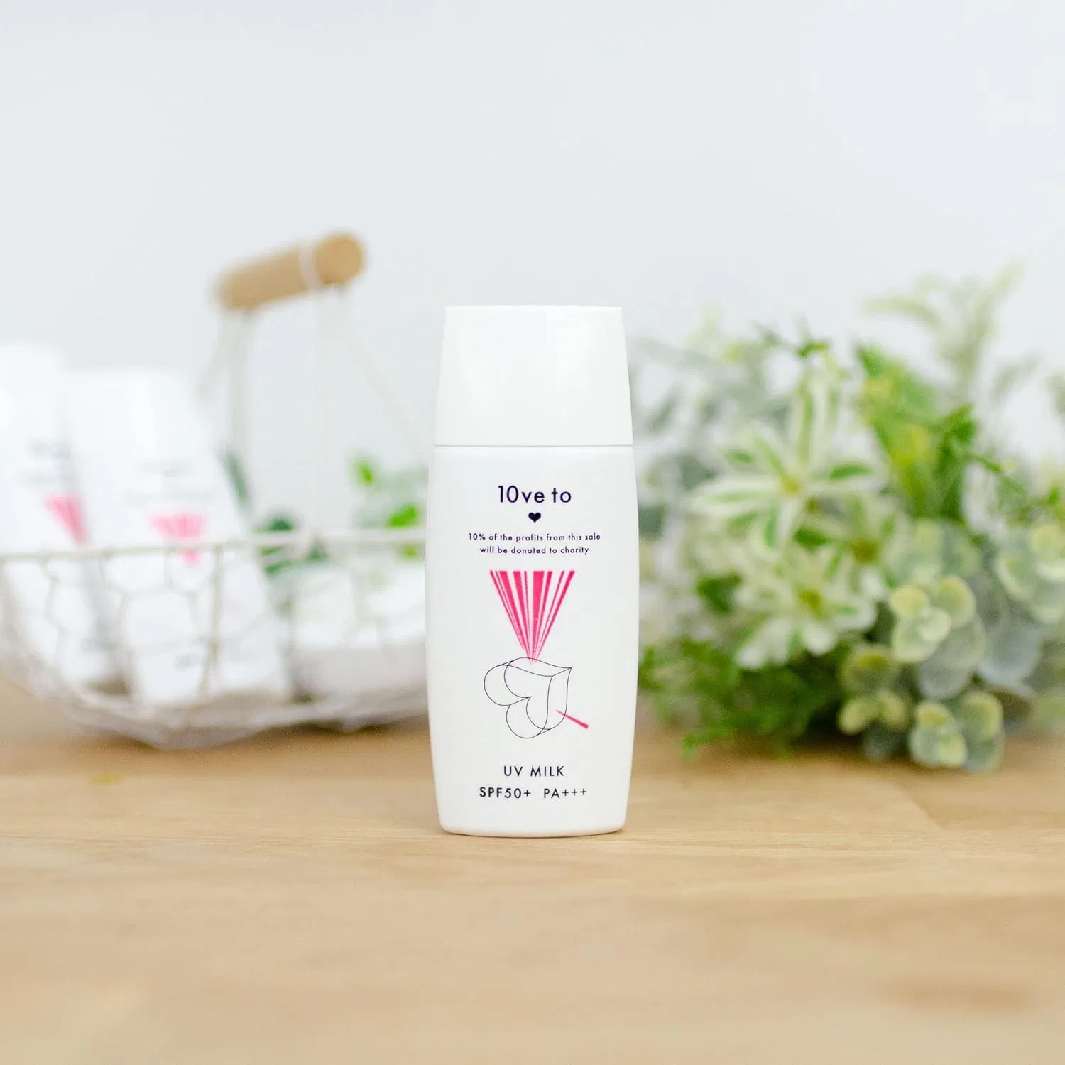 Солнцезащитное молочко 10ve to UV Milk SPF50+ PA+++, 50 мл — фото 4