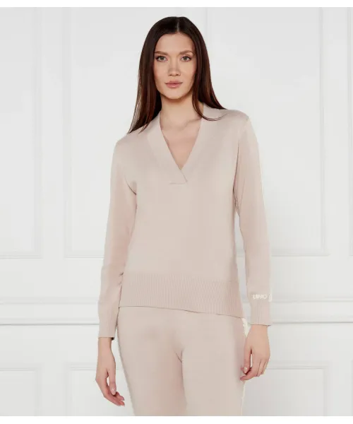 

Свитер Regular fit Liu Jo Sport, бежевый