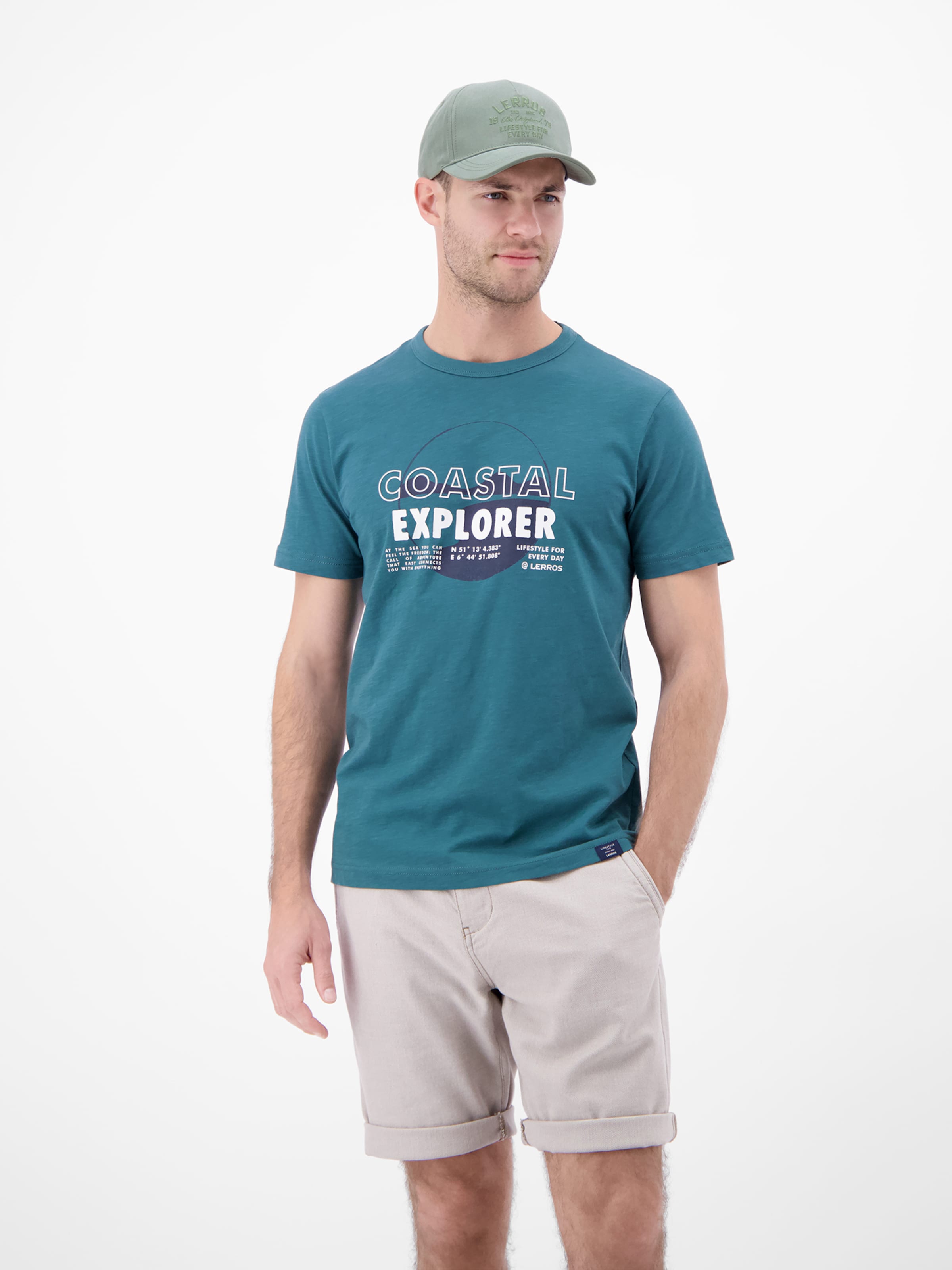 

LERROS Атлетическая кепка в зеленом цвете