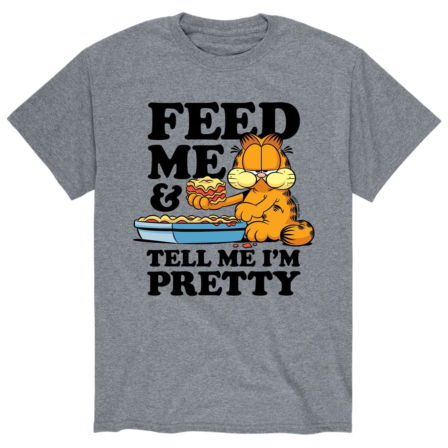 

Мужская футболка Garfield Feed Me Licensed Character