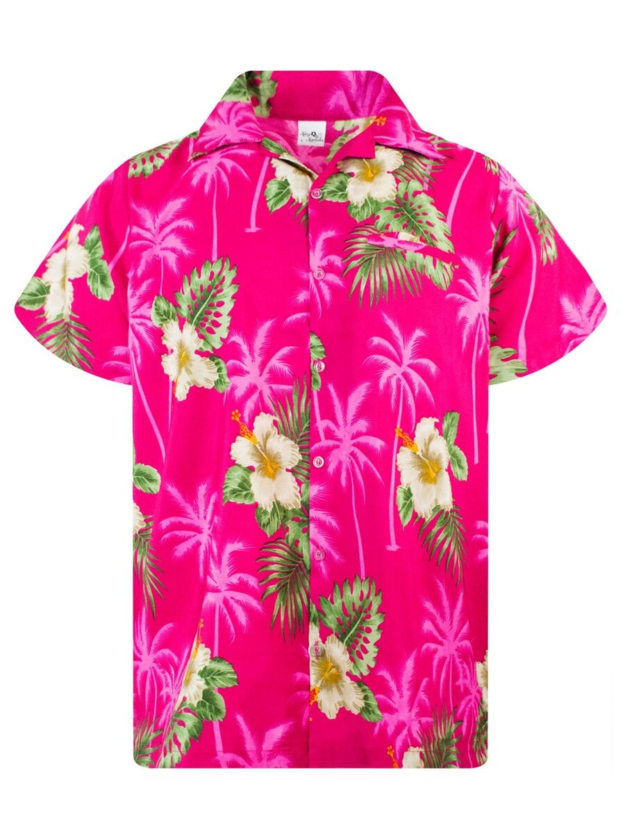 

Рубашка King Kameha Small Flower, цвет Magenta