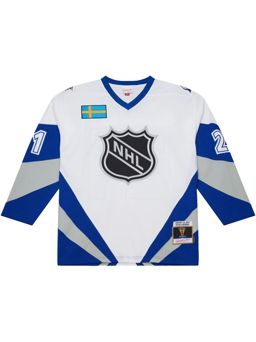 

Топ NHL All-Star 1999 Peter Forsberg Mitchell & Ness, белый