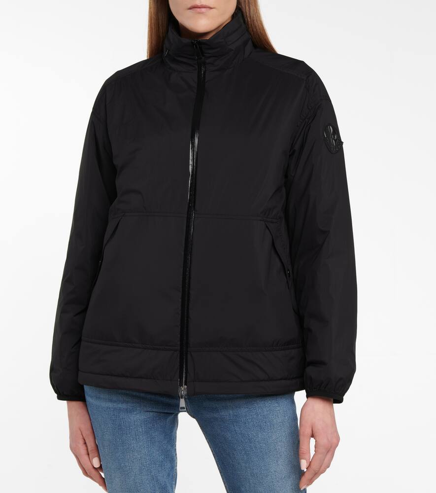 Мужская пуховая куртка на молнии Menchib Moncler, Black — фото 4