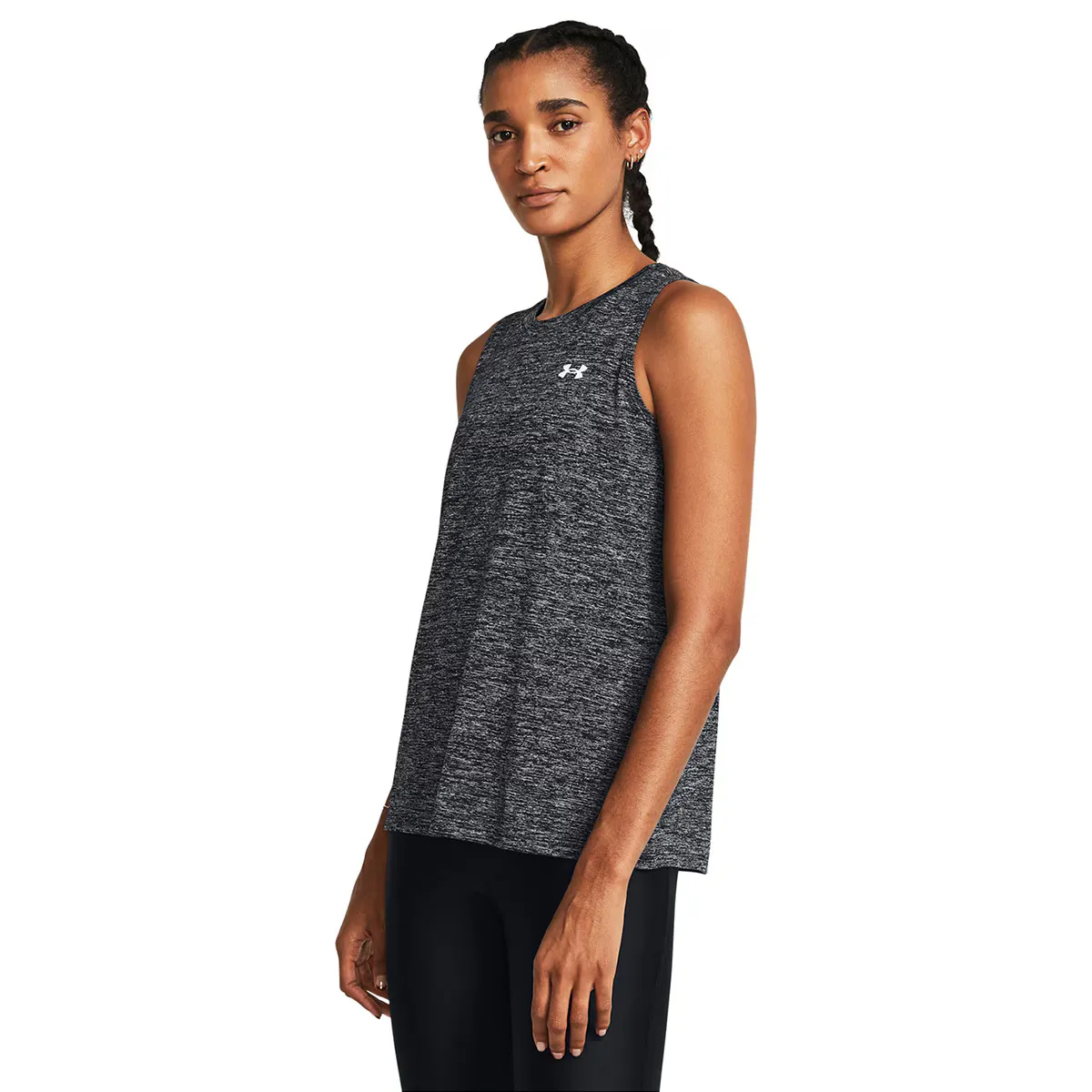 

Женская футболка Under Armour Tech Twist, черный/белый