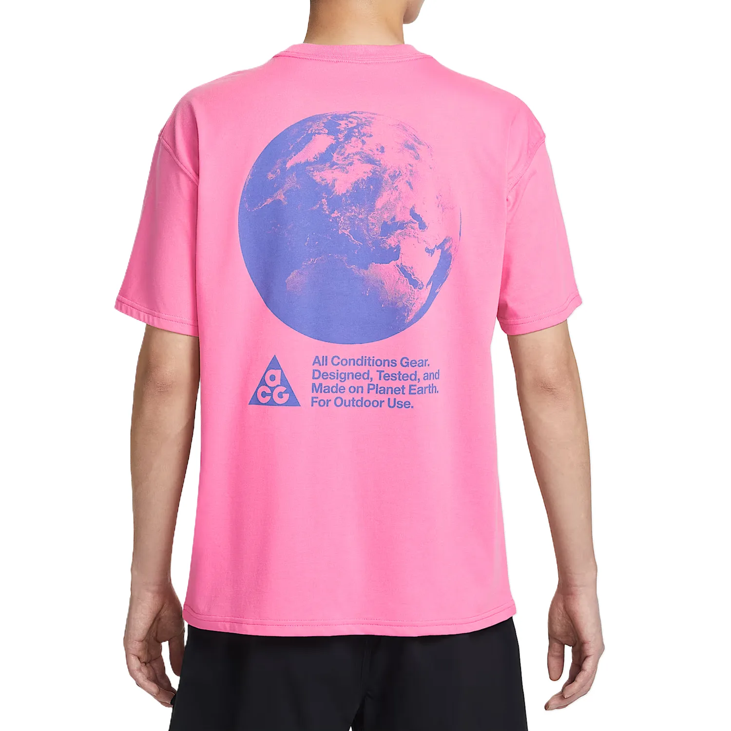Футболка мужская ACGDri Fit Quick Dry Nike, Subtle Purple Pink — фото 3