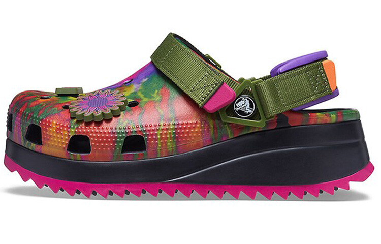 Классический походный Peace Out Green Crocs
