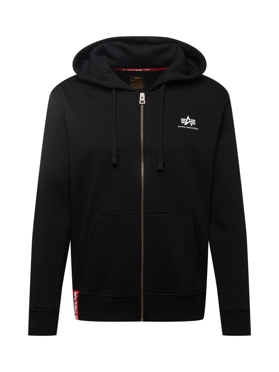 

Худи ALPHA INDUSTRIES Zip-Up Hoodie, черный