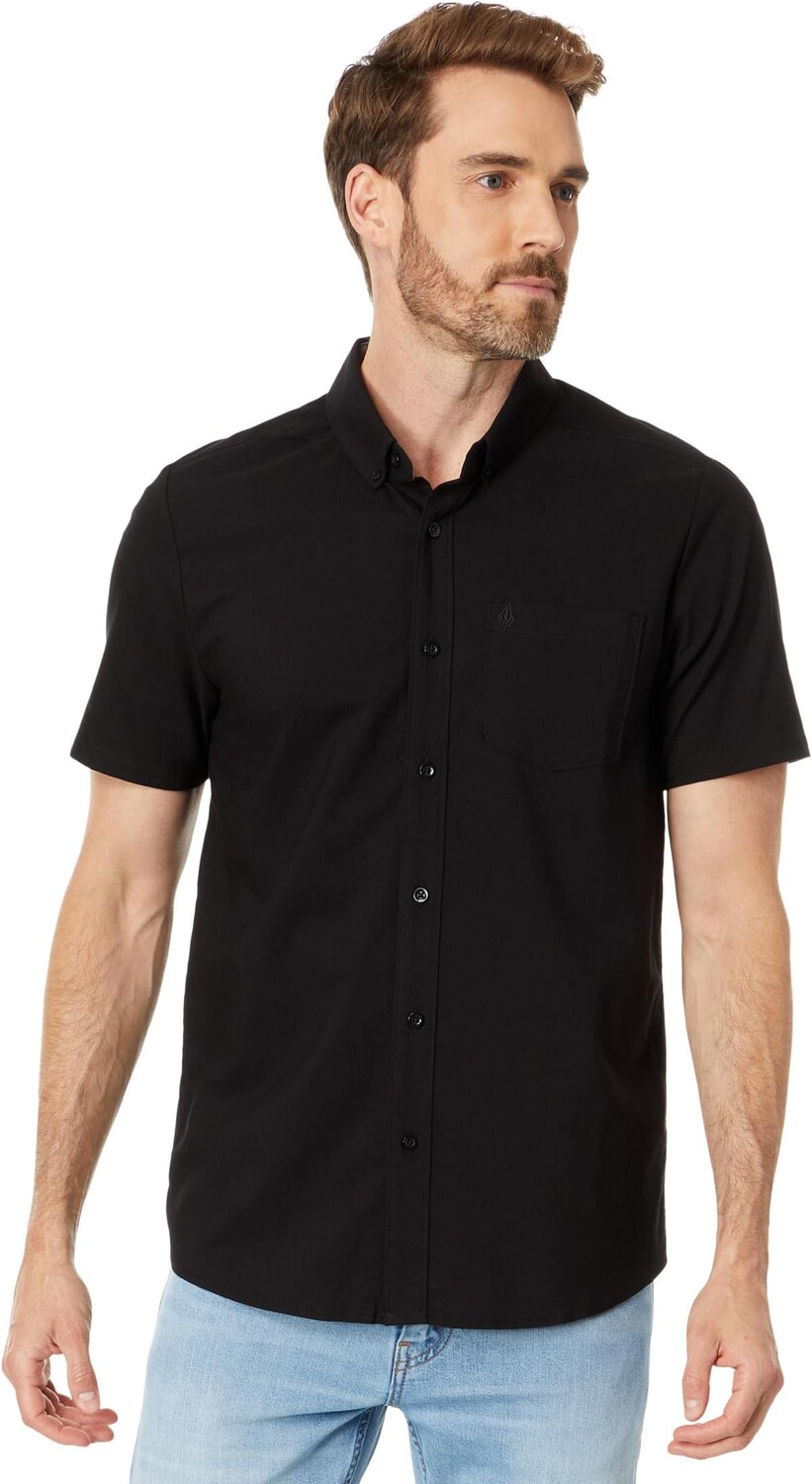 

Рубашка Everett Oxford Short Sleeve Volcom, цвет New Black 3