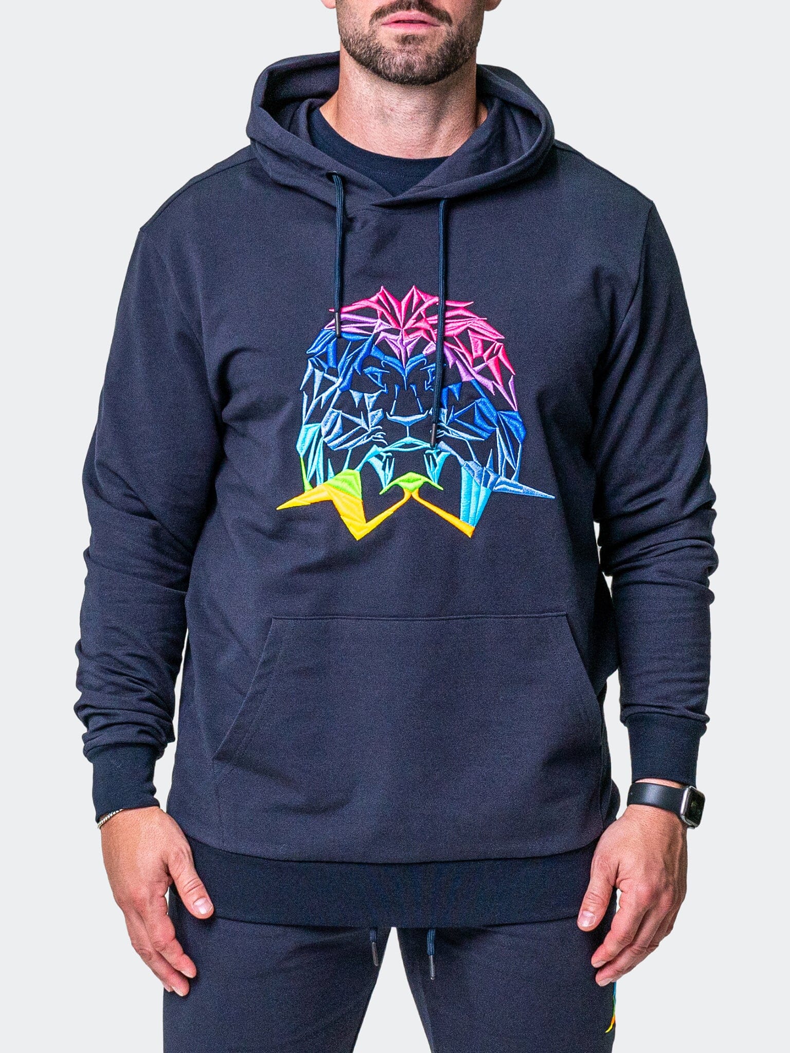

Толстовка с капюшоном Neon Navy MACEOO