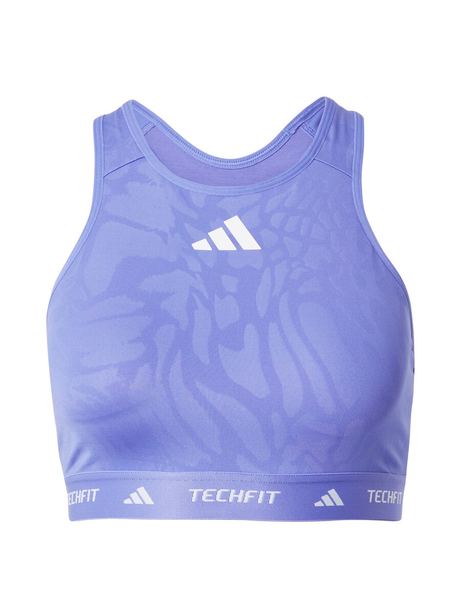 

Спортивный бюстгальтер без косточек ADIDAS PERFORMANCE, светло-синий