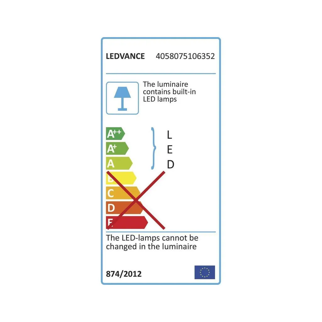 

Потолочный светильник LEDVANCE, белый