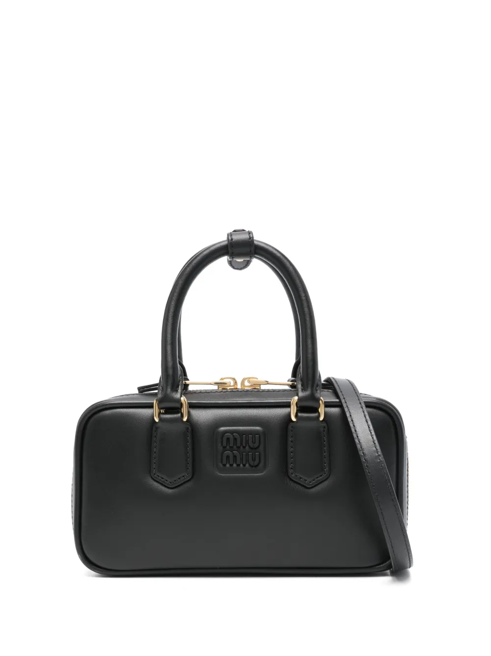 

Сумка-тоут Arcadie MIU MIU, черный