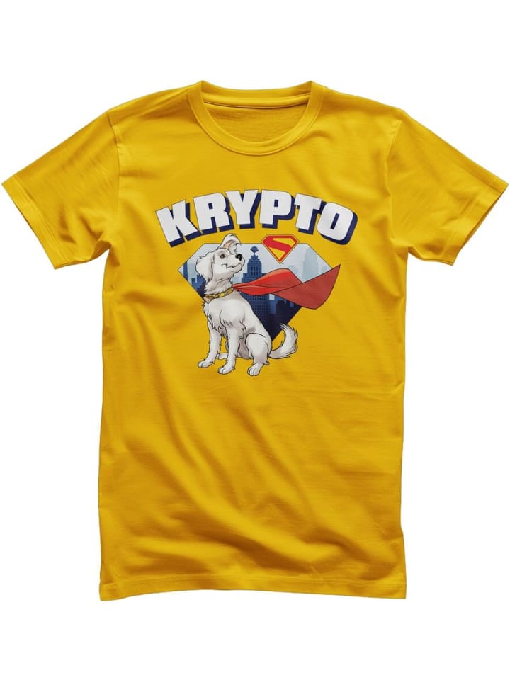 

Футболка Krypto The Superdog T-Shirt в золоте Superman, Золотой, Футболка Krypto The Superdog T-Shirt в золоте Superman