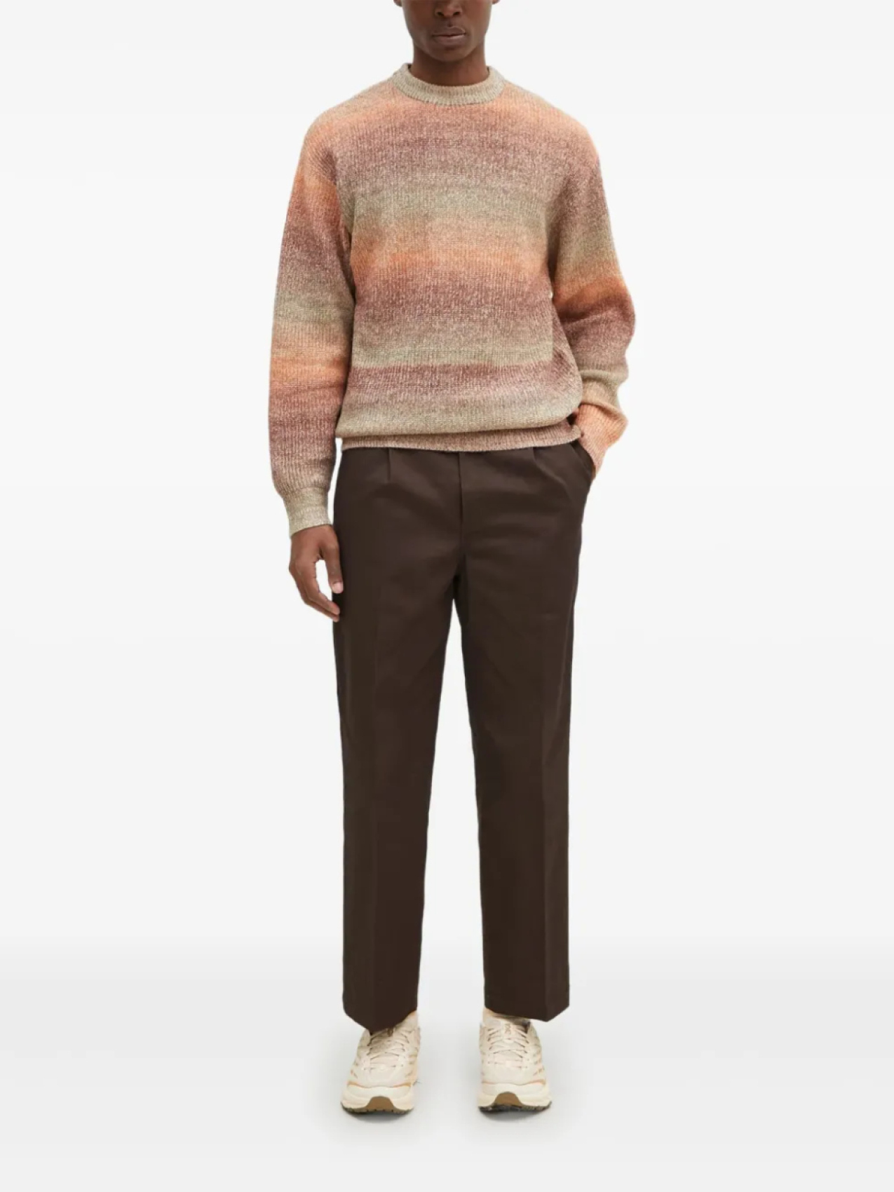 

WACKO MARIA x Dickies плиссированные брюки, коричневый