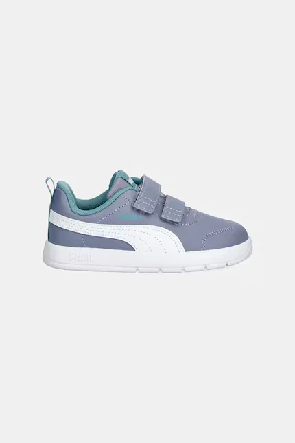 Кроссовки детские Courtflex V3 Puma, синий — фото 2