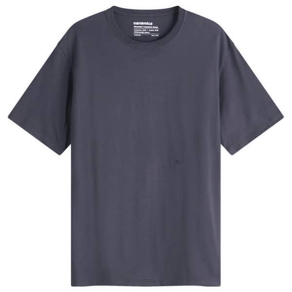 

Футболка Loopwheel coolmax jersey Nanamica, синий