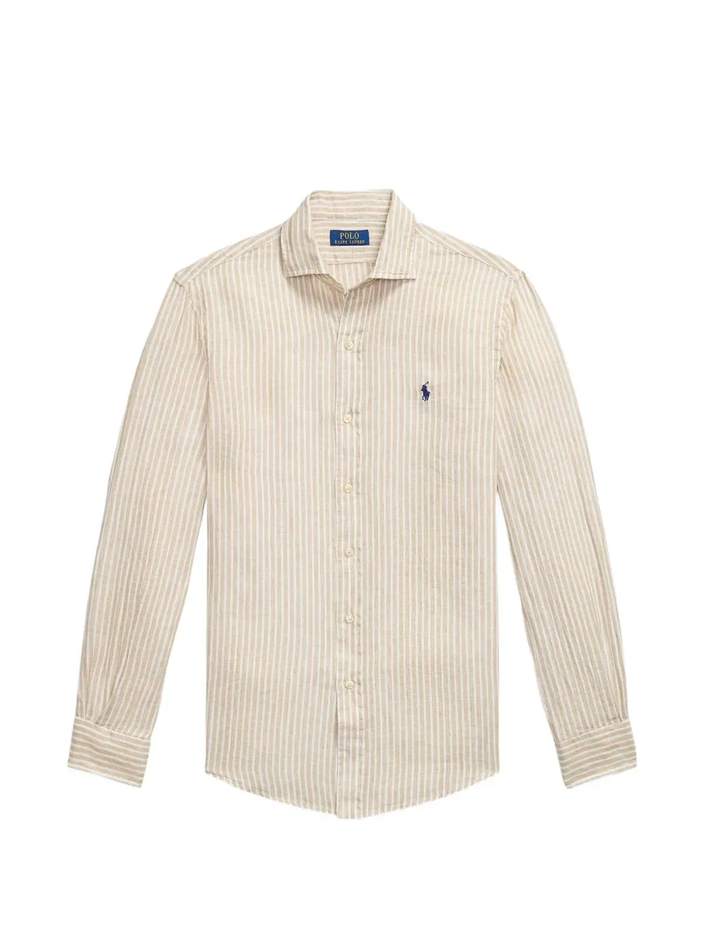 Рубашка в полоску с карманом Polo Ralph Lauren, нейтральный