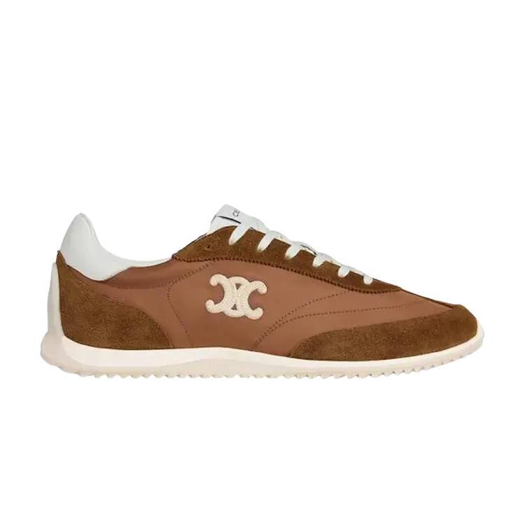 CELINE Racer Lace-Up Low 'Sahara', коричневый