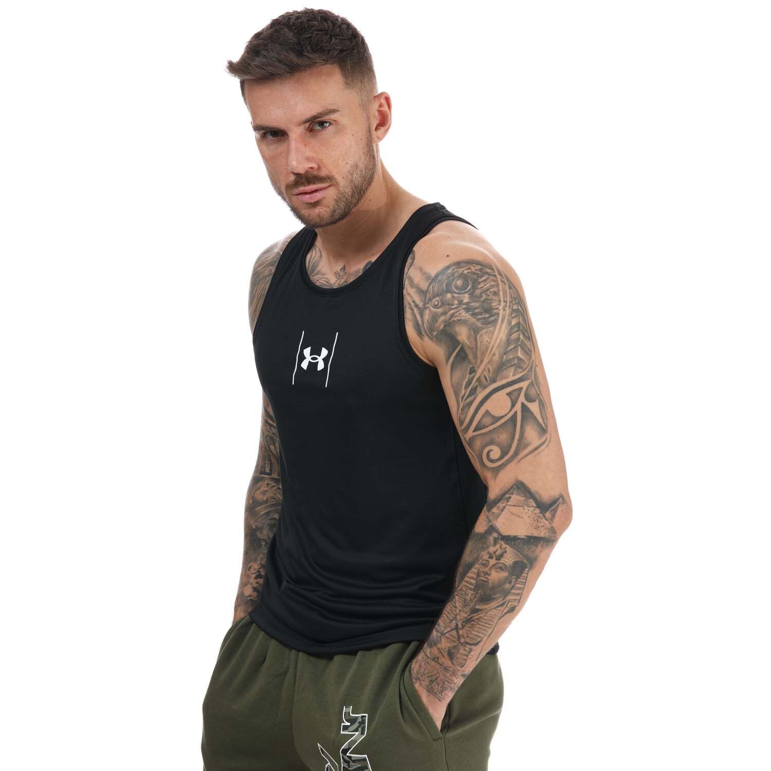

Ua шоковый жилет для скоростного шага Under Armour, черный
