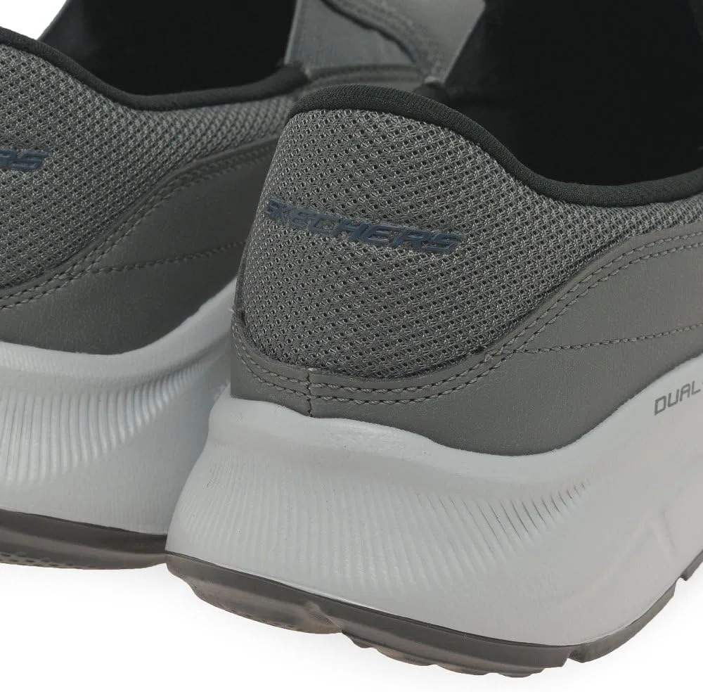 Мужские кроссовки Skechers Equalizer 5.0 Persistable, Charcoal Mesh Duraleather Trim — фото 2