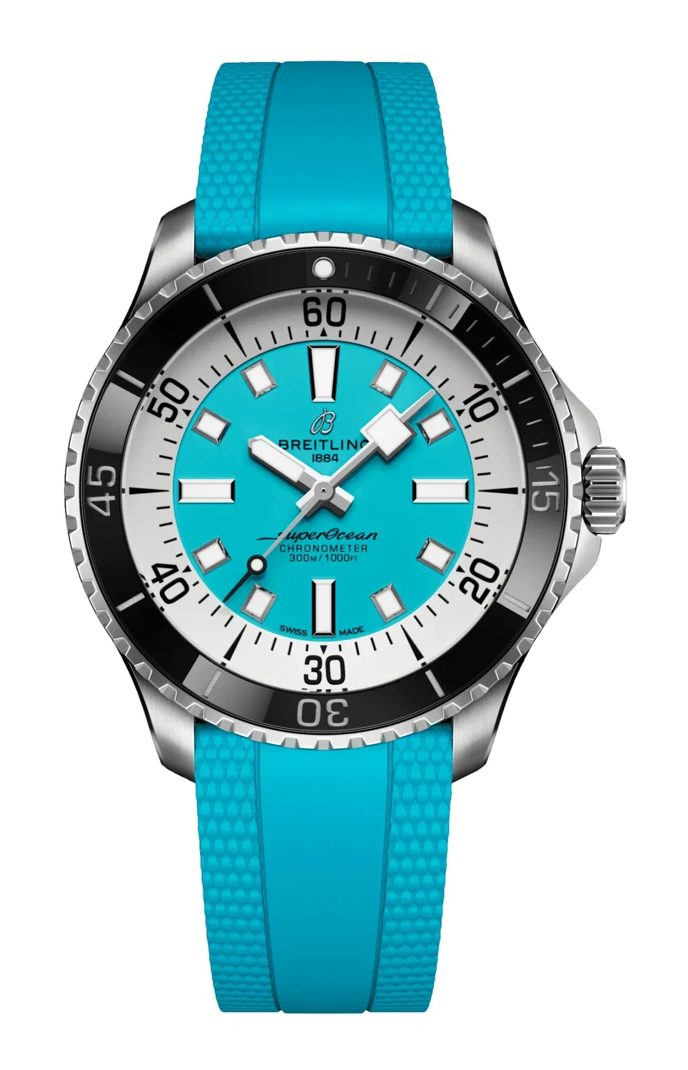 СУПЕРОУШЕН АВТОМАТИК 44 - A17376211L2S2 BREITLING, серебряный