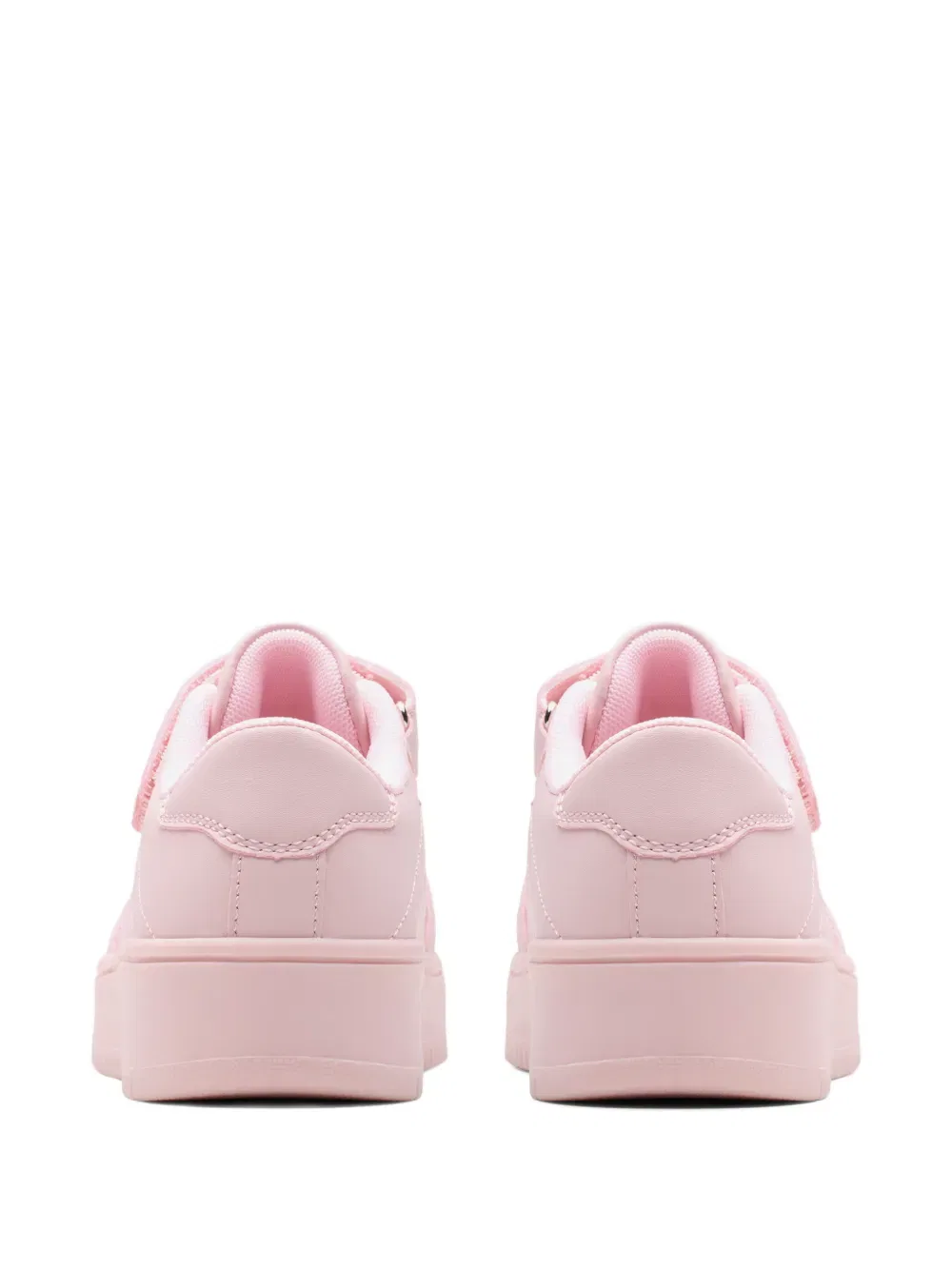 Кроссовки Barley step с ремешком на липучке Clarks Kids, розовый — фото 3