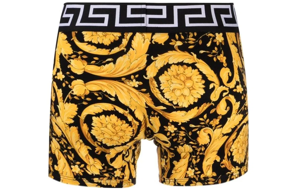 Боксеры VERSACE 1 Pack желтые — фото 3