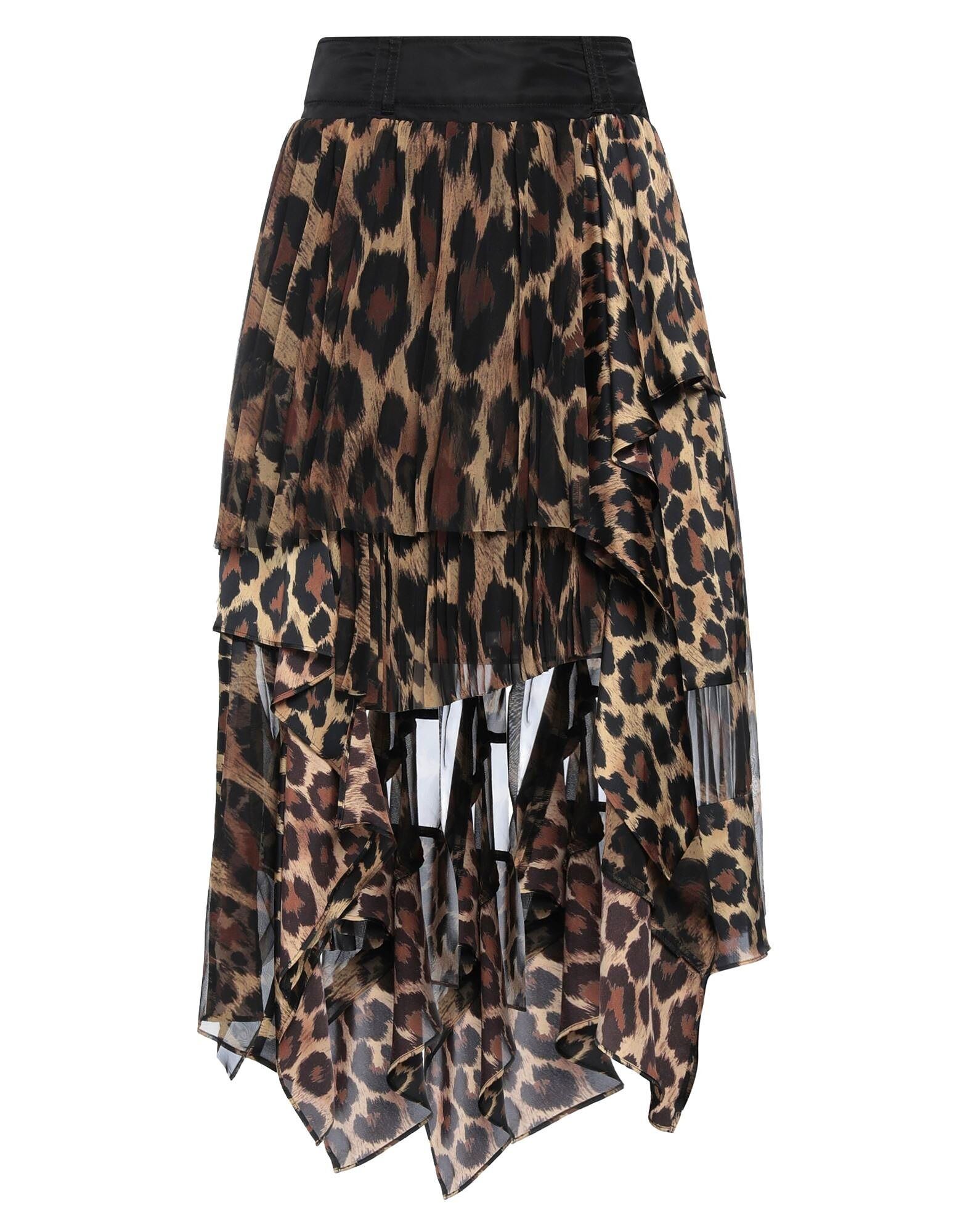 

Юбка миди Sacai, песочный