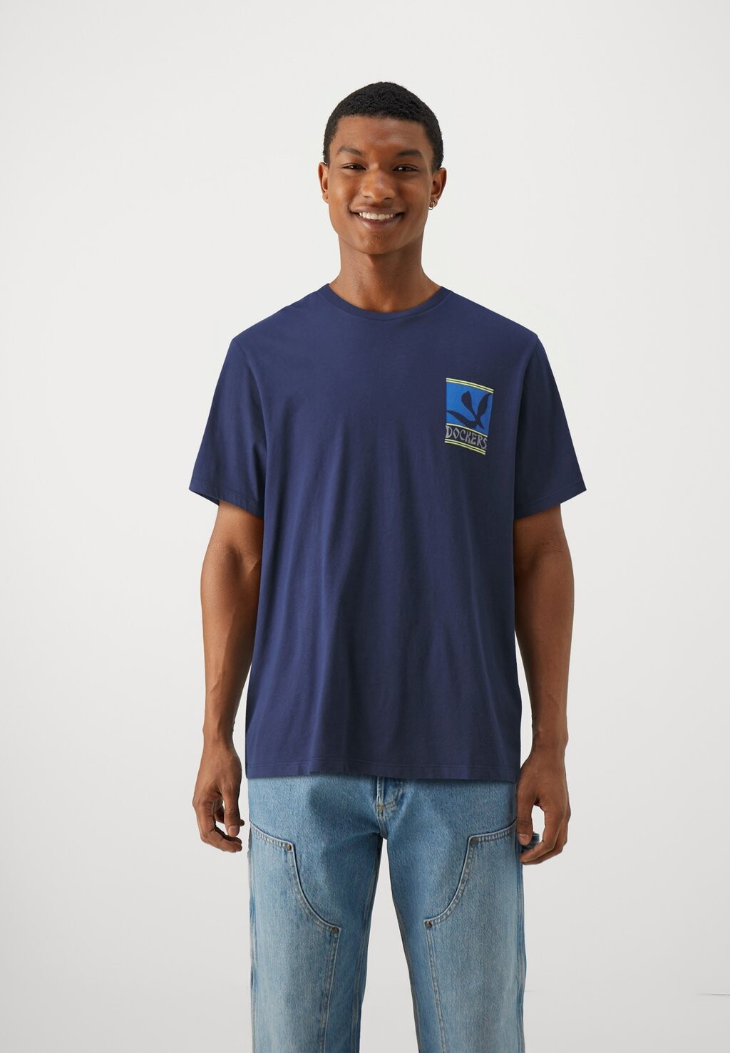

Футболка с принтом LOGO TEE DOCKERS, цвет navy blazer