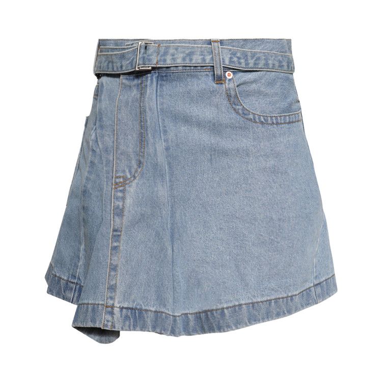 

Юбка Sacai Denim Skirt, Light Blue