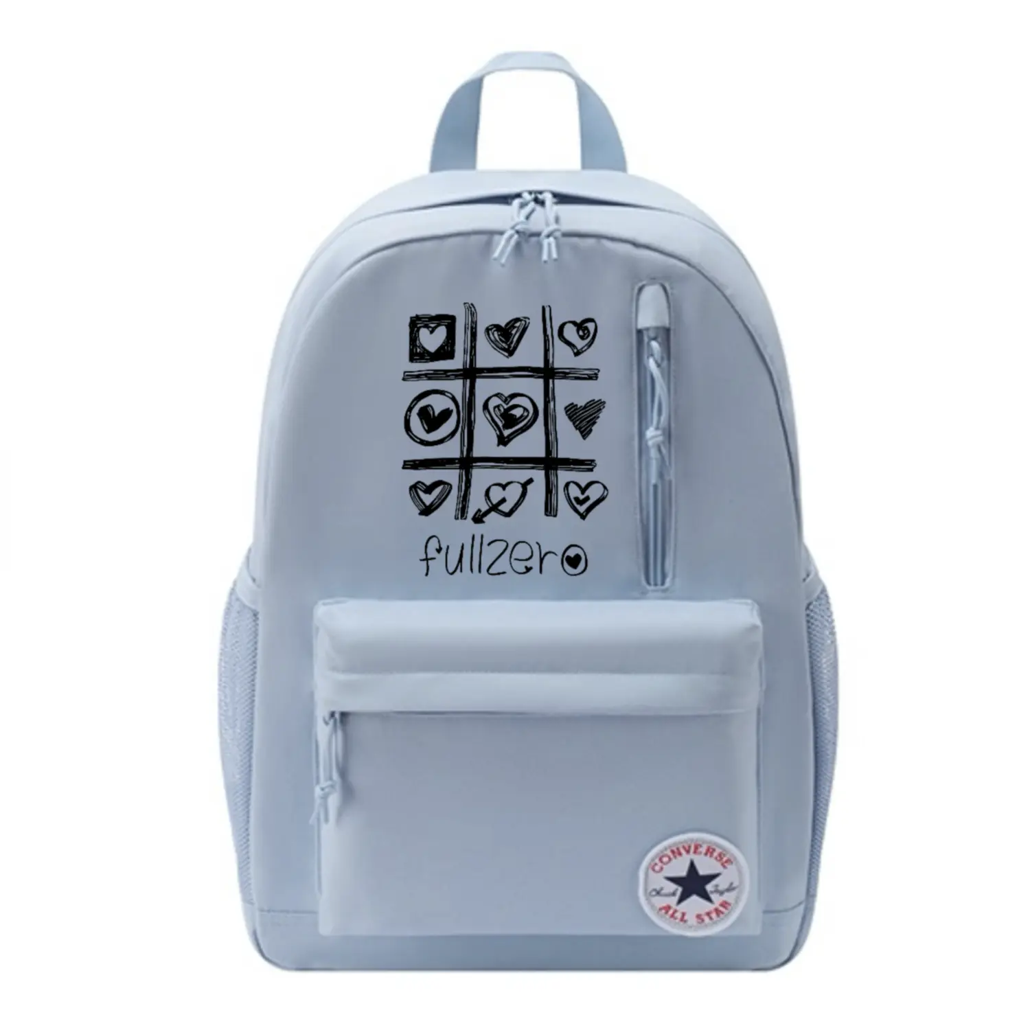 

Converse Полиэстеровый рюкзак унисекс светло-дымчато-голубой, fullzer