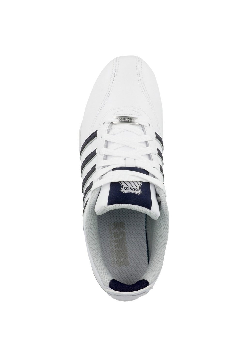 Низкие кроссовки ARVEE K-SWISS, белый темно-серый фиолетовый с разрезом — фото 3